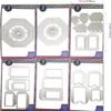 Alinacutle 1Set Explosion Box Metal Cutting Die Cut, Gift Box Die Cut for Paper Craft DIY Treat Box Scrapbooking Gifts Decor Punch Template view 3