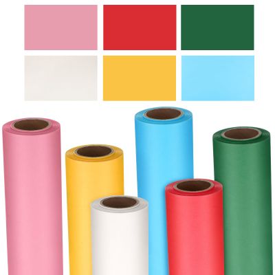 Colarr 6 Pack Bulletin Board Paper Roll Colored 19. 7 Inches x 50 Feet Fade Resistant Construction Craft Paper Roll Bulk for DIY Projects Gift Wrapping Drawing Painting Classroom Decor(Lively Color)