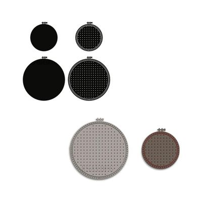 Cross Stitch Chassis Die Cuts DIY Sewing Metal Cutting Dies for Handmade Card Making Stencils Festivals Scrapbooking Album Paper Craft Template