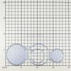 Cross Stitch Chassis Die Cuts DIY Sewing Metal Cutting Dies for Handmade Card Making Stencils Festivals Scrapbooking Album Paper Craft Template view 4