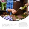 VILLCASE 2pcs Floral Arrangement Pin Holder Plastic Arranger Base for Chinese and Japanese Style Nonslip Design Display for Home Decor and Floral Art Projects view 3