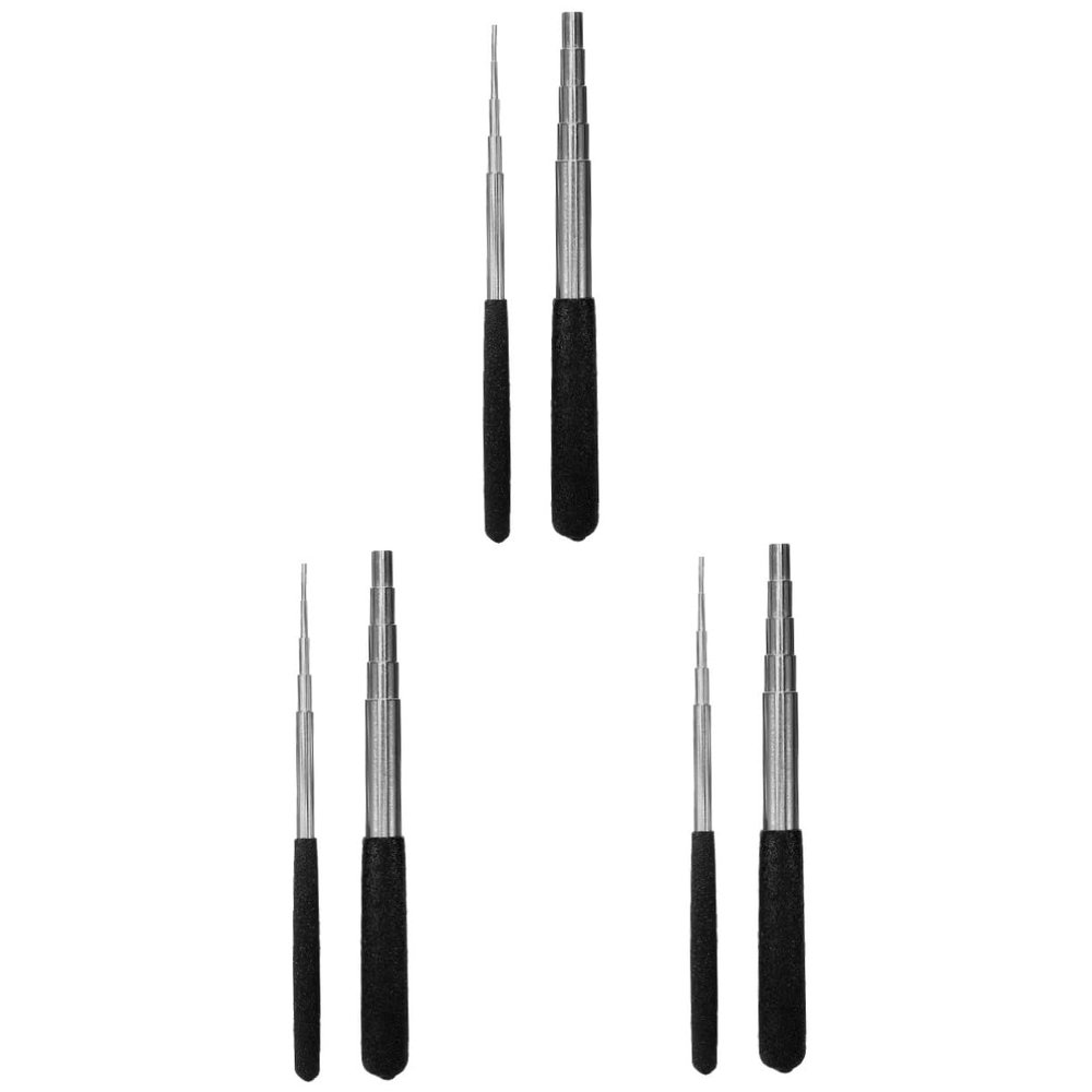 Lurrose 3sets Professional Wire Device Wrapping Rods Jewelry Forming Tools for Wire Bending and Shaping Ergonomic Design for Comfortable Use for Crafting and Jewelry Making
