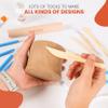 Wonks Air Dry Clay Pottery Kit for Adults & Kids - 30 Piece Kit - Acrylic Paint & Sculpting Tools Included - Carving Tools, Sponge & More - A Complete Beginners Pottery Set - 2KGs of Clay Included view 4