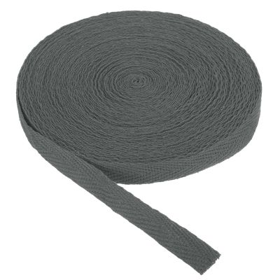 PATIKIL Cotton Twill Tape 3/8 Inch 10 Yards Cotton Ribbon Bias Binding Tape Herringbone Webbing Trim for Sewing Gift Wrapping Craft DIY Taupe