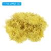 PATIKIL 7 OZ Fake Moss, Preserved Reindeer Decorative Artificial Faux Moss with Box for Indoor Potted Plants Flowerbeds Crafts Home Office Artistic Decoration, Yellow view 2
