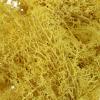 PATIKIL 7 OZ Fake Moss, Preserved Reindeer Decorative Artificial Faux Moss with Box for Indoor Potted Plants Flowerbeds Crafts Home Office Artistic Decoration, Yellow view 4