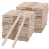SHEUTSAN 3000pcs 4.5 Inch Wooden Craft Sticks, Wood Ice Cream Stick for DIY Crafts, Home Art Projects view 1