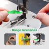 Fish Mouth Sewing Machine Needle Threader, 2024 New Automatic Sewing Needle Threader, Fish Type Needle Threader,Upgrade Quick Sewing Machine Loop, Easy Selfthread Needle Threaders Tool(50pcs) view 4