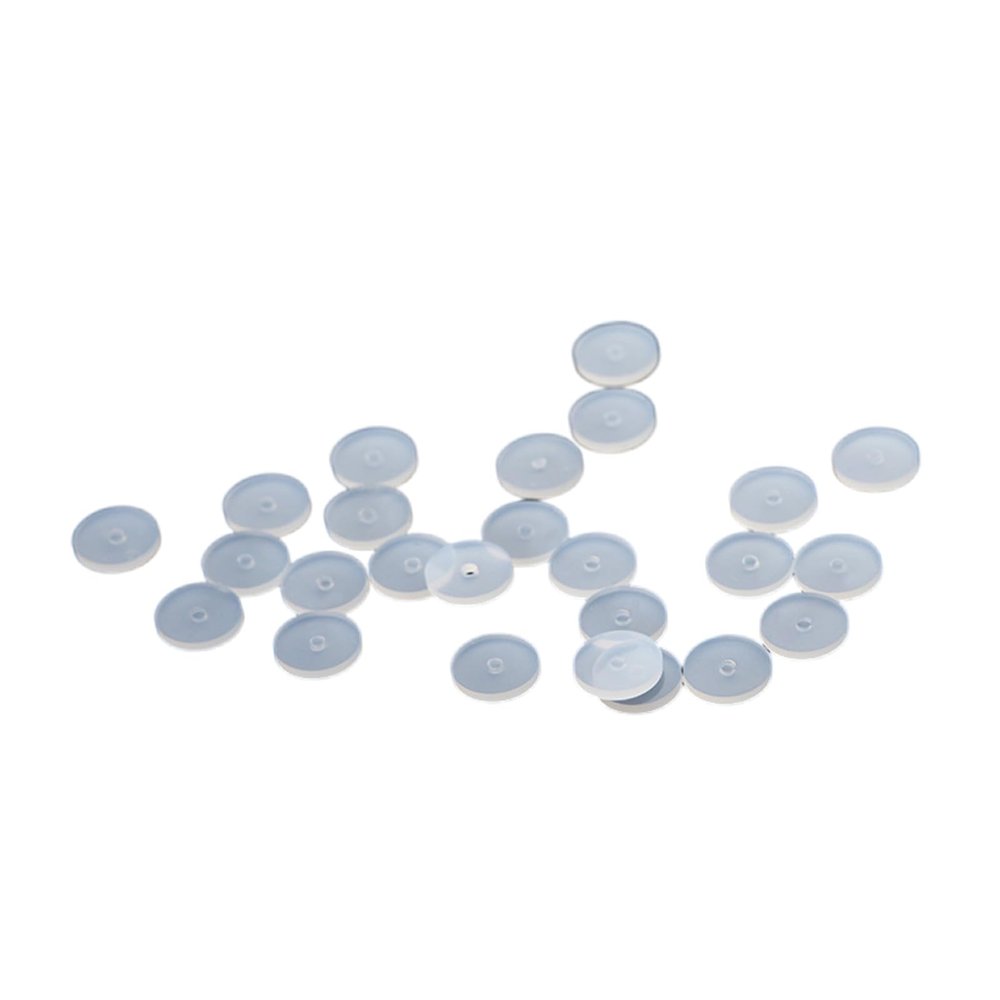 100 Pack Silicone Earring Stoppers Plugs Clear Earrings Back Secure Ear Studs Closures for Heavy Earrings Jewelry Kit Heavy Earring Supports