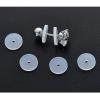 100 Pack Silicone Earring Stoppers Plugs Clear Earrings Back Secure Ear Studs Closures for Heavy Earrings Jewelry Kit Heavy Earring Supports view 3
