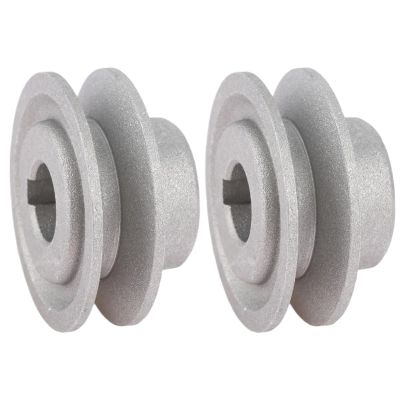 Motor Pulley 2PCS 40mm-65mm Industrial Sewing Machine Clutch Motor Pulley Sewing Machine Accessories Attachments Power Tools(Size:40mm)