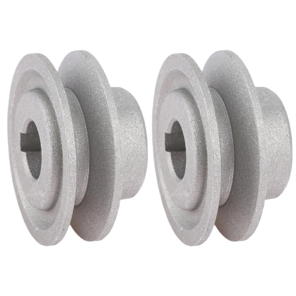 Motor Pulley 2PCS 40mm-65mm Industrial Sewing Machine Clutch Motor Pulley Sewing Machine Accessories Attachments Power Tools(Size:40mm)