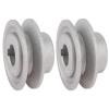 Motor Pulley 2PCS 40mm-65mm Industrial Sewing Machine Clutch Motor Pulley Sewing Machine Accessories Attachments Power Tools(Size:40mm) view 1