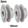 Motor Pulley 2PCS 40mm-65mm Industrial Sewing Machine Clutch Motor Pulley Sewing Machine Accessories Attachments Power Tools(Size:40mm) view 3