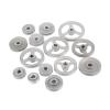 BMDQ 45mm-120mm Aluminum Industrial Sewing Machine Timming Transfer Wheel Pulley Belt Motor Clutch Slow Speed Reducing Multi Size(Size:95mm) view 2