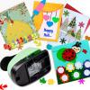 Paper Punches for Crafting, 6 Set Different Paper Punch Shapes, 0.5 Inch Heart and Circle Hole Puncher, Craft Hole Punch for DIY Handmade, Crafting Scrapbook Tools Cards Arts Fun Projects view 2