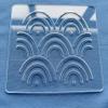 Acrylic Sashiko Stencil, Embroidery Pattern Template, Quilting Stencil Tool, 12 x 12cm (Pattern D) view 1
