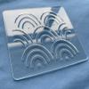 Acrylic Sashiko Stencil, Embroidery Pattern Template, Quilting Stencil Tool, 12 x 12cm (Pattern D) view 2