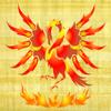 Phoenix Stencil, 17 x 14 inch - Classic Mythical Dragon Bird view 3
