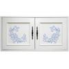Victorian Embroidery Stencil, 4.5 x 4.5 inch - Vintage Floral Embroidery Tile Pattern view 4