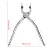 Akozon Leathercraft Adjustment Press Flatten Plier Clamp, LaborSaving Tool for Leather Bag, Belt, Wallet and Handbag view 3