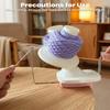 DUPDMKIN Yarn Ball Winder, Hand Operated Yarn Winder for Crocheting, Portable Yarn Spinner for Knitting view 2