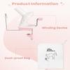 DUPDMKIN Yarn Ball Winder, Hand Operated Yarn Winder for Crocheting, Portable Yarn Spinner for Knitting view 4