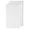MECCANIXITY 1532Pcs 3 Sheets Rhinestone Stickers 3/4/5 mm Self Adhesive Rhinestones Gems Glitter Stickers for DIY Decoration Craft Face Eye Nails Hair Make Up, Silver view 1
