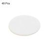 HARFINGTON 48pcs Round Adhesive Mini Non-Woven Fabric Circles, 25mm 1" PreCut, White, for DIY Crafts & Sewing Projects view 3