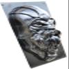 SvitMolds Mold DIY Viking Face Wall Sculpture Concrete Plaster Decor Scandinavian Folk Art Wall Viking Warrior W38 view 2