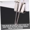 Operitacx 4pcs Stainless Steel Wet Canvas Clips for Oil Painting Frame Canvas Carrier Separating Clamps Lightweight and Convenient Art Supply for Artists view 2