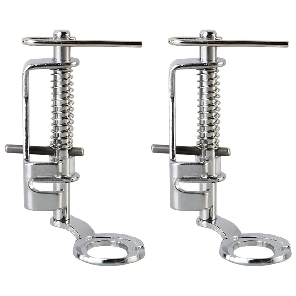 Tofficu 2pcs Quilting Presser Foot for Domestic Sewing Machines for Singer Brother Babylock Euro- Simplicity and