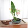 NUOBESTY 2pcs Suction Cup Flower Stand Floral Plastic Flower Arrangement Holders for Easy Setup and Storage view 3