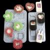 MEELYHOME Clear Quicksands Cat Paw Phone Silicone Molds Shaker Oil UV Resin Epoxy Keychain Mold for Pendant Jewelry Making, 20X13.5X1.2CM, Style 2 view 3