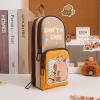Big Capicacity Kapibara Capybara Cartoon Pencil Case Cute Aesthetic Pen Holder Pencil Pouch Box Pen case (version2) view 1