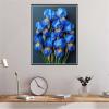 Diamond Painting Kits for Adults, 60x80cm Diamond Painting Flower, Full Drill Round Diamond Dots Paintings for Beginners, Paint by Numbers Gem Art Diamond Painting Orchid Kits, for Home Wall Decor view 2