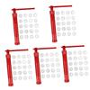 COHEALI 5sets Stainless Steel Clay Extruder Clay Squeeze Tool Tools Molds Set Pottery view 1