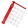COHEALI 5sets Stainless Steel Clay Extruder Clay Squeeze Tool Tools Molds Set Pottery view 3