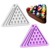 EINCORN Billiard Ball Set Resin Casting Mold Pool Table Set Mold Candle Soap Resin Craft, as the picture shows view 2