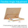 MEEDEN Extra Large(20"x 30") Wooden Tabletop Easel for Painting, 5-Position Adjustable Drawing & Sketching Board, Portable Beechwood Desktop Art Easel Stand for Adults, Artists, Beginners & Student view 3