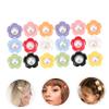 ULDIGI 36pcs DIY Floral Pearl Buttons Flower Rhinestone Buttons for Clothing Decorative for DIY Hair Accessories view 3