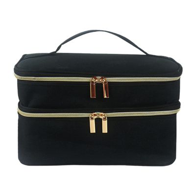 Large Sewing Basket - Double-Layer Organizer Box for Supplies Storage, Kit for Thread, Needles, Pins, Buttons (Bag Only)
