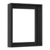 Sunwes Canvas Floater Frame for 11.25Deep Gallery Wrapped Canvas, Wood-Look Floating Frame Wall Artwork for Oil Paintings, Gallery Bedroom, Living Room, Studio, Made in USA (Black,18x18) view 2