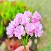 HukDok Gypsophila Flower Mulberry Paper Artificial Flowers Wedding Party Decoration DIY Home Decor Craft Cards Supplies Scrapbooking Embellishment (Pink) view 4