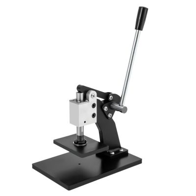 HAPPCUCOE Leather Cutting Machine 5.12x3.54in,Manual Leather Craft Cutting Machine,Manual Leather Die Cutting Machine for Leather,Fabric, Book,Paper