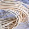 ECYC Ltd 32.8 Feet 7mm Round Reed Spline, Natural Rattan Reeds Spline Wood Basket Reed Spline Chair Cane Groove Reed Spline for Repair Wicker Furniture, Basket Weaving, DIY Crafts, or Aromatherapy view 2