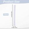 GORGECRAFT 100Pcs Sewing Thread Net Cosmetic Brush Protective Nets Mesh Spool Saver Huggers for Different Sizes of Sewing Quilting Winding Embroidery Machines White 9.84x0.79inch view 2