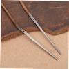 SHINEOFI 8pcs Leather Needles for Hand Stitching Versatile Double and Single Needles for Leather Crafting Includes Tools for Projects and Work view 2