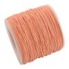 100 Yards 1mm Waxed Cord Waxed Cotton Cord Thread Beading String Rope for Necklace Bracelet Braided Jewelry Making Leather Sewing Macrame Vase Decor view 1