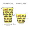 YQxwJL Green Fields Farming Machine Print Telescopic Pencil Pouch Bag Pop Up Pencil Case Stand Up Pen Holder Cute Pen Bag For Adult view 4